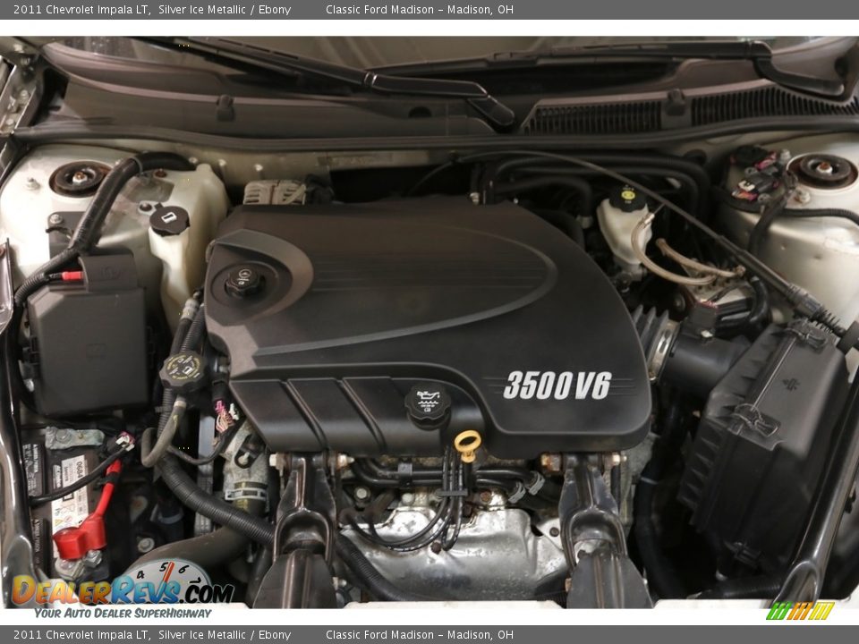2011 Chevrolet Impala LT Silver Ice Metallic / Ebony Photo #17