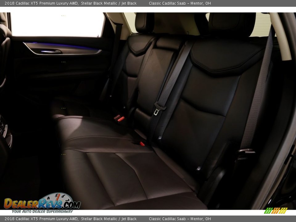 2018 Cadillac XT5 Premium Luxury AWD Stellar Black Metallic / Jet Black Photo #24