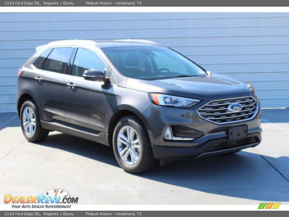 2019 Ford Edge SEL Magnetic / Ebony Photo #2