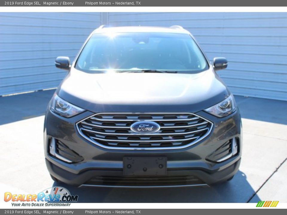 2019 Ford Edge SEL Magnetic / Ebony Photo #3