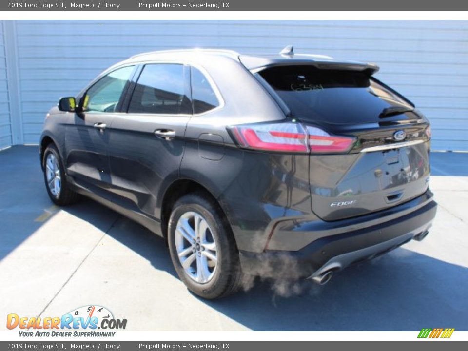 2019 Ford Edge SEL Magnetic / Ebony Photo #6
