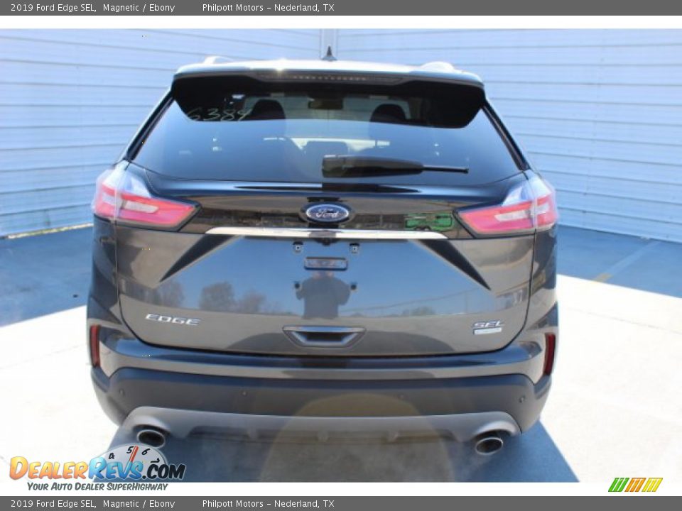 2019 Ford Edge SEL Magnetic / Ebony Photo #7