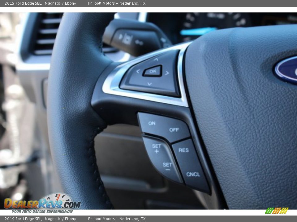 2019 Ford Edge SEL Magnetic / Ebony Photo #15