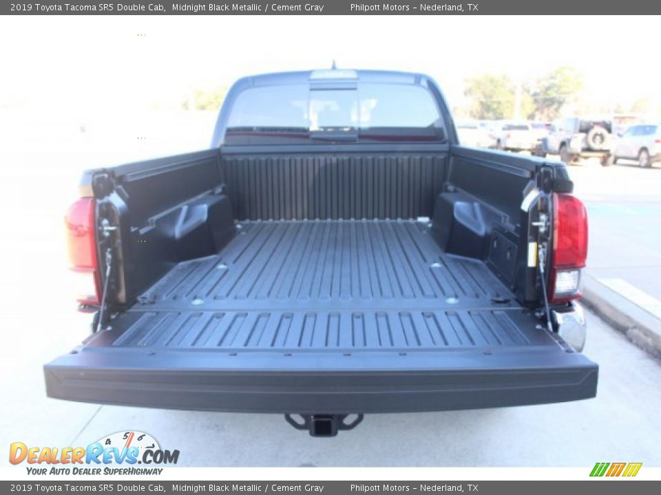 2019 Toyota Tacoma SR5 Double Cab Midnight Black Metallic / Cement Gray Photo #20
