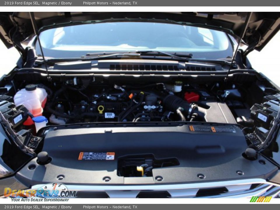 2019 Ford Edge SEL Magnetic / Ebony Photo #22