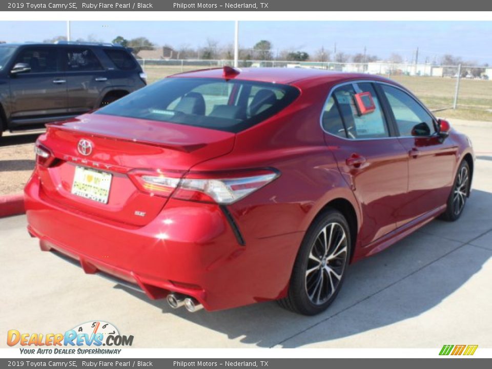 2019 Toyota Camry SE Ruby Flare Pearl / Black Photo #8
