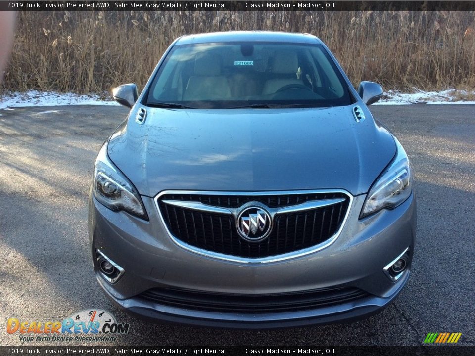 2019 Buick Envision Preferred AWD Satin Steel Gray Metallic / Light Neutral Photo #2