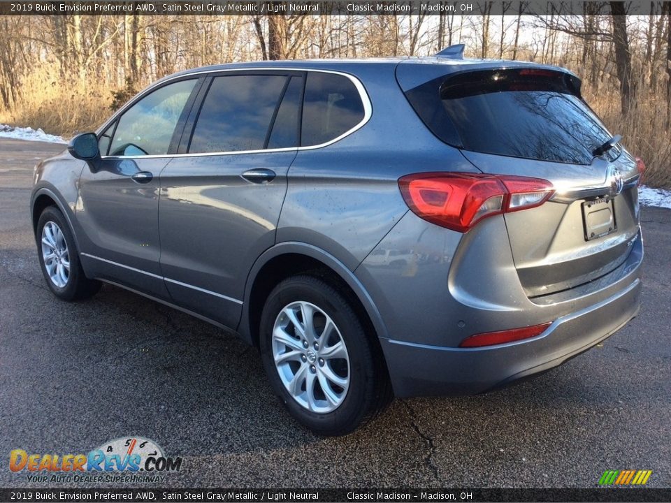 2019 Buick Envision Preferred AWD Satin Steel Gray Metallic / Light Neutral Photo #4