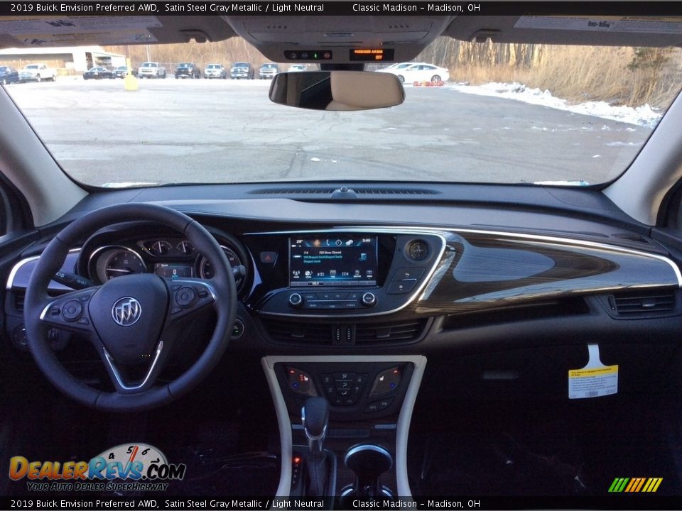 2019 Buick Envision Preferred AWD Satin Steel Gray Metallic / Light Neutral Photo #11