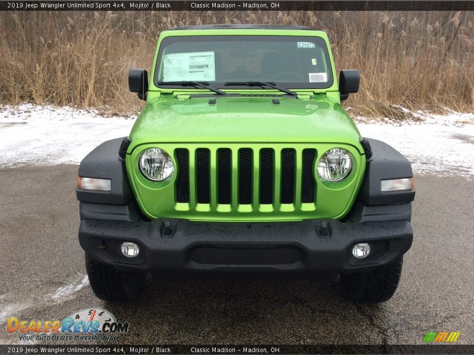 2019 Jeep Wrangler Unlimited Sport 4x4 Mojito! / Black Photo #2