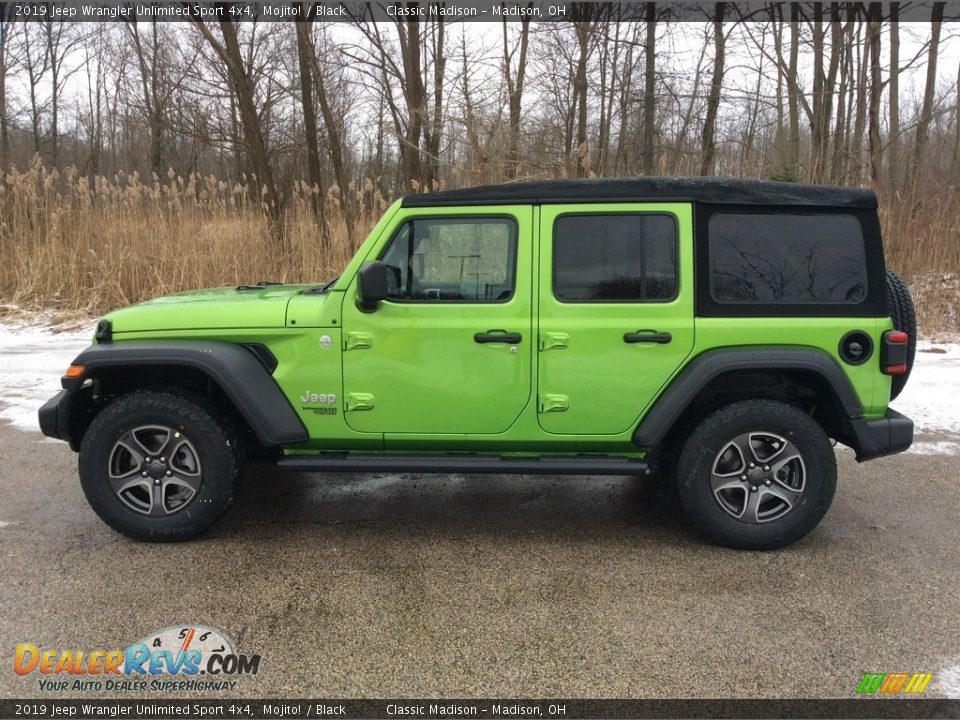 Mojito! 2019 Jeep Wrangler Unlimited Sport 4x4 Photo #3