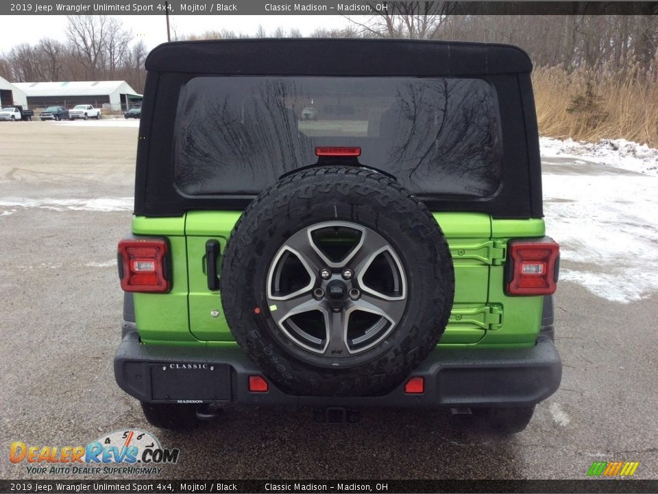 2019 Jeep Wrangler Unlimited Sport 4x4 Mojito! / Black Photo #5