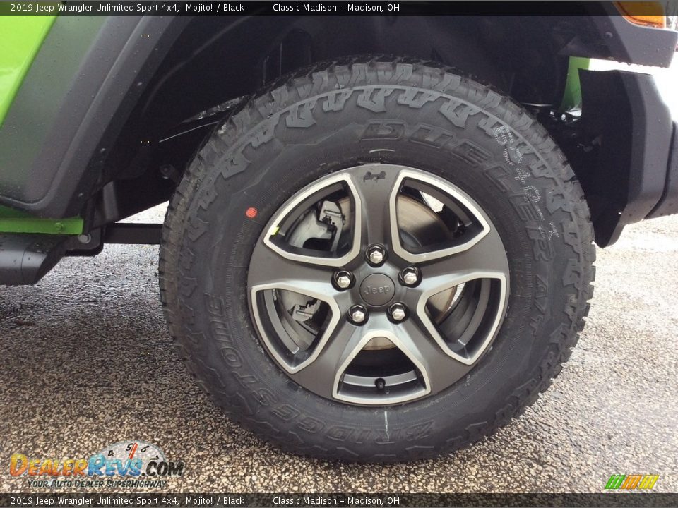 2019 Jeep Wrangler Unlimited Sport 4x4 Mojito! / Black Photo #7