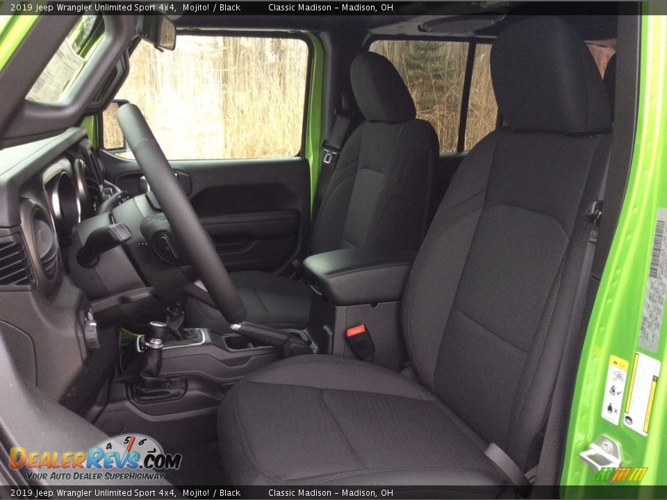2019 Jeep Wrangler Unlimited Sport 4x4 Mojito! / Black Photo #10