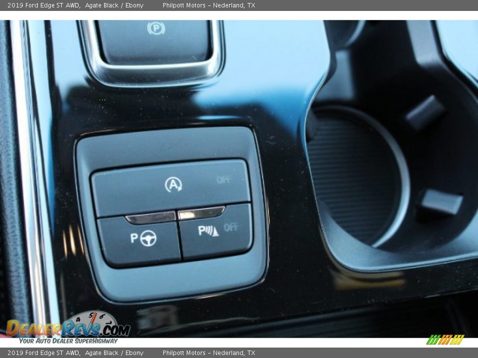 2019 Ford Edge ST AWD Agate Black / Ebony Photo #14