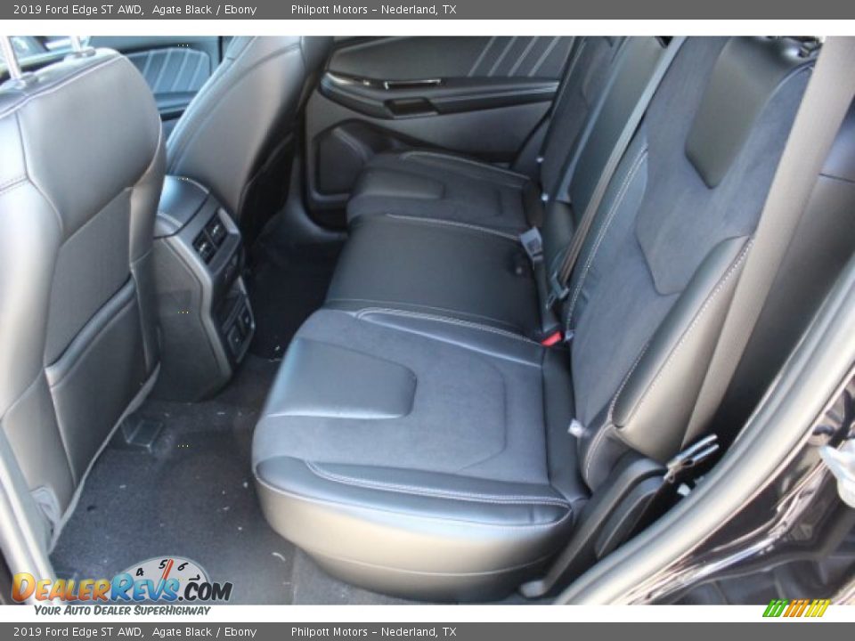2019 Ford Edge ST AWD Agate Black / Ebony Photo #20