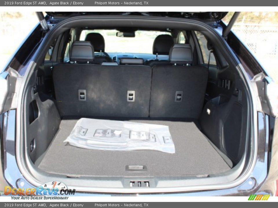 2019 Ford Edge ST AWD Agate Black / Ebony Photo #24
