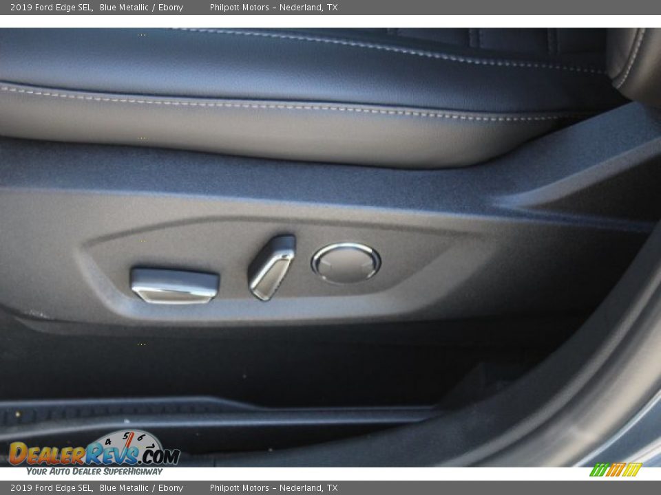2019 Ford Edge SEL Blue Metallic / Ebony Photo #10