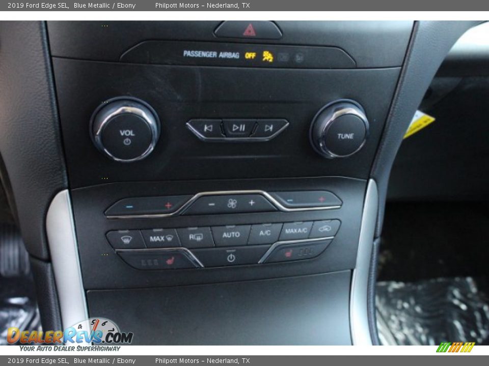 2019 Ford Edge SEL Blue Metallic / Ebony Photo #13