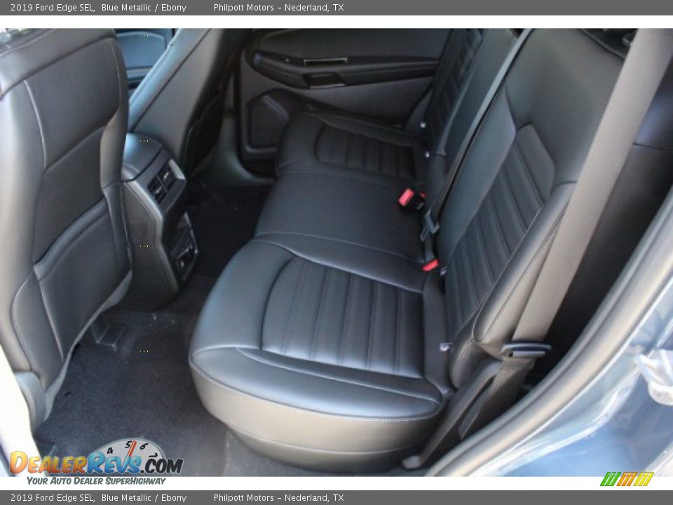 2019 Ford Edge SEL Blue Metallic / Ebony Photo #18