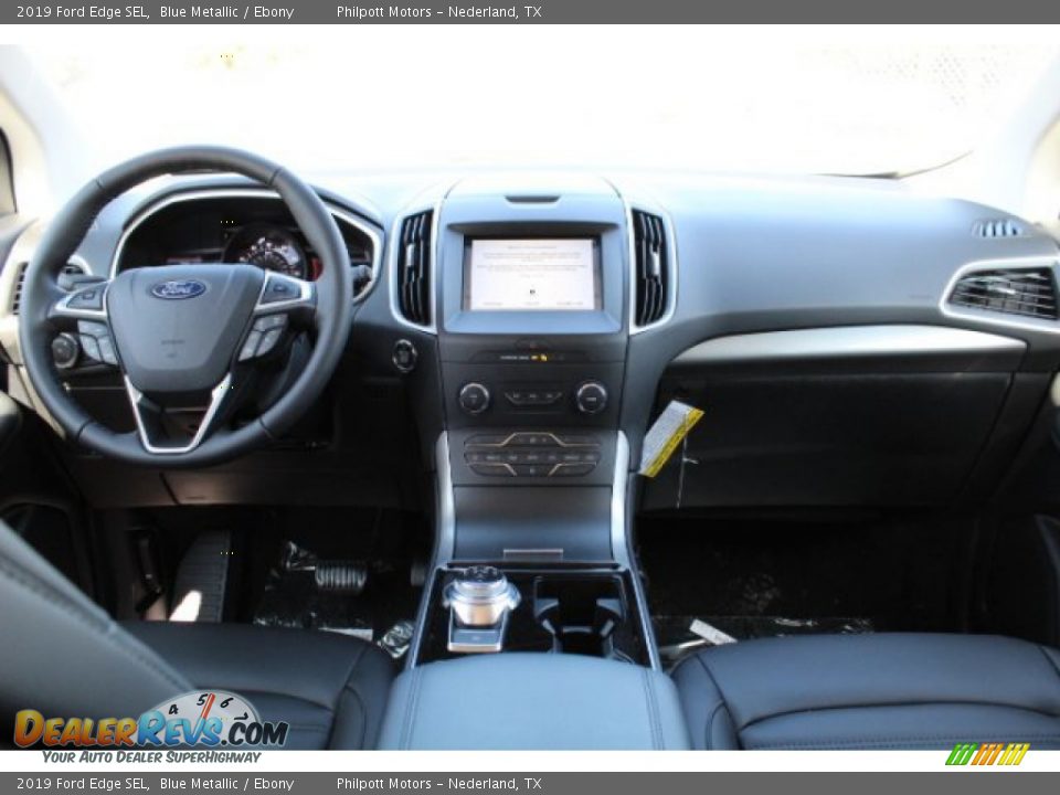 2019 Ford Edge SEL Blue Metallic / Ebony Photo #19
