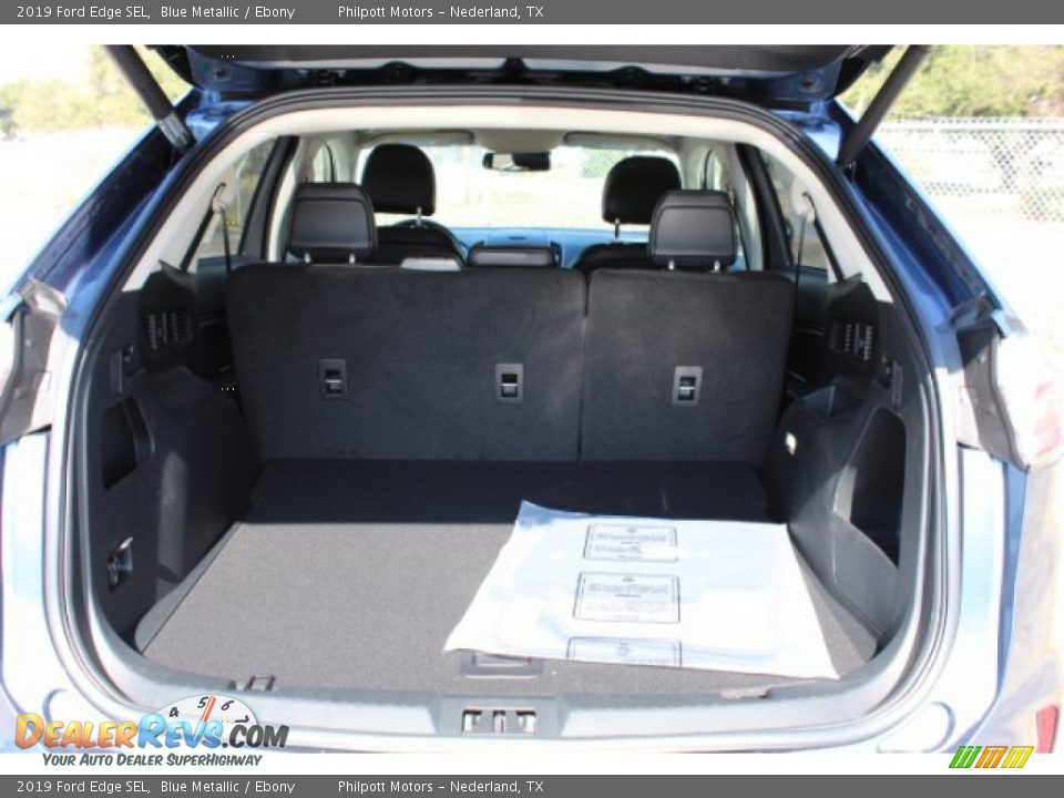 2019 Ford Edge SEL Blue Metallic / Ebony Photo #21