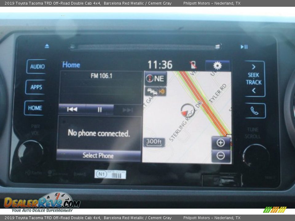 2019 Toyota Tacoma TRD Off-Road Double Cab 4x4 Barcelona Red Metallic / Cement Gray Photo #11