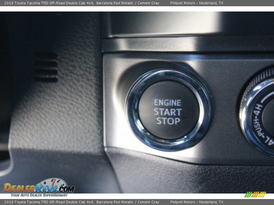 2019 Toyota Tacoma TRD Off-Road Double Cab 4x4 Barcelona Red Metallic / Cement Gray Photo #14