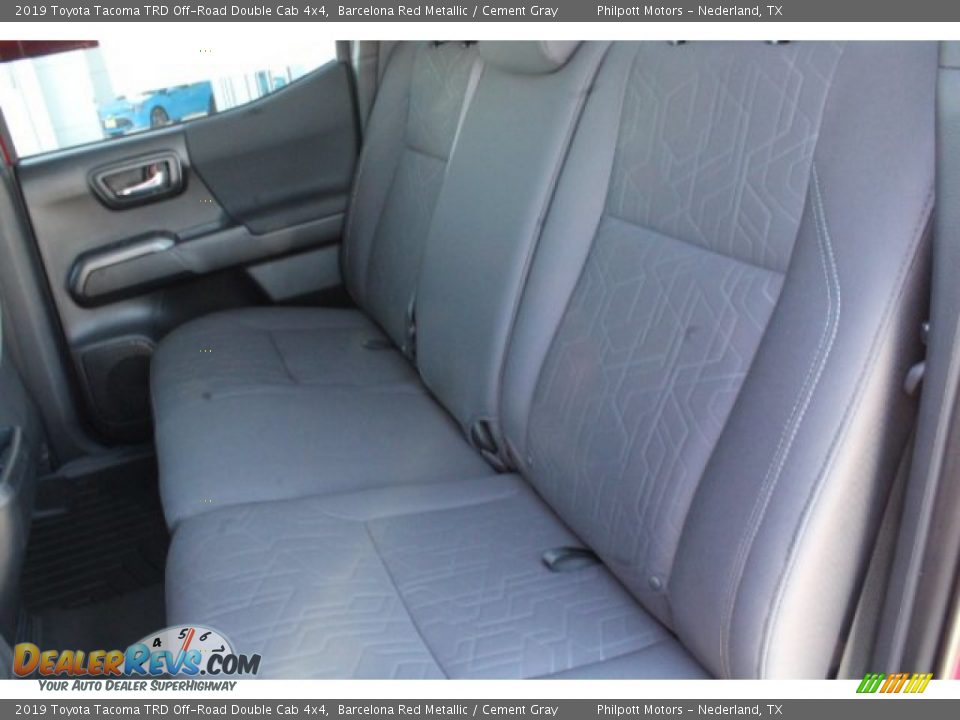 2019 Toyota Tacoma TRD Off-Road Double Cab 4x4 Barcelona Red Metallic / Cement Gray Photo #18