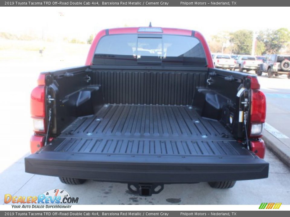2019 Toyota Tacoma TRD Off-Road Double Cab 4x4 Barcelona Red Metallic / Cement Gray Photo #21