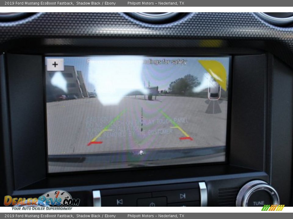 2019 Ford Mustang EcoBoost Fastback Shadow Black / Ebony Photo #13