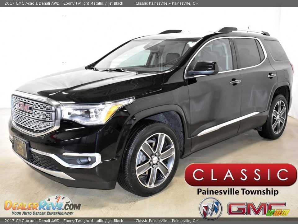 2017 GMC Acadia Denali AWD Ebony Twilight Metallic / Jet Black Photo #1