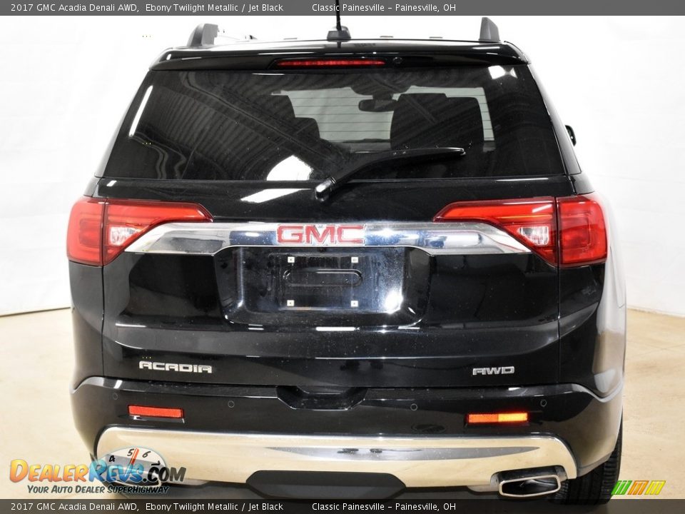 2017 GMC Acadia Denali AWD Ebony Twilight Metallic / Jet Black Photo #3