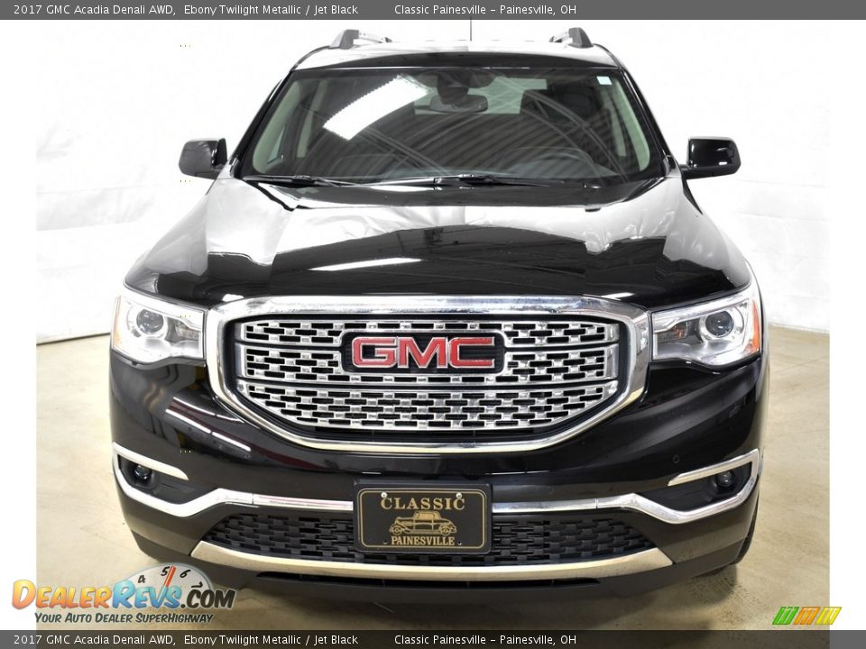 2017 GMC Acadia Denali AWD Ebony Twilight Metallic / Jet Black Photo #4