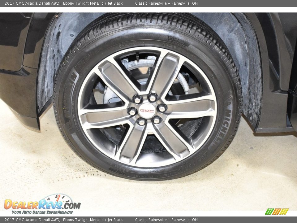 2017 GMC Acadia Denali AWD Ebony Twilight Metallic / Jet Black Photo #5