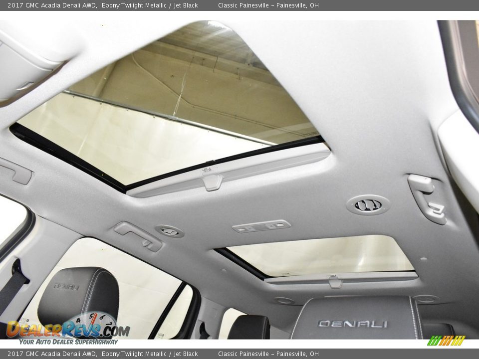 2017 GMC Acadia Denali AWD Ebony Twilight Metallic / Jet Black Photo #6