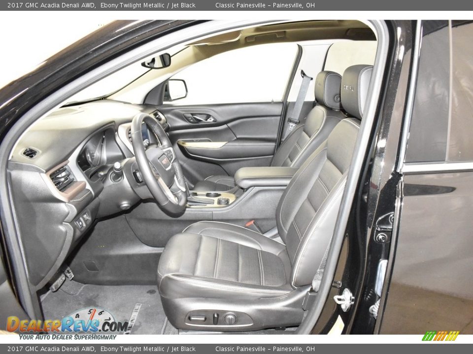 2017 GMC Acadia Denali AWD Ebony Twilight Metallic / Jet Black Photo #7
