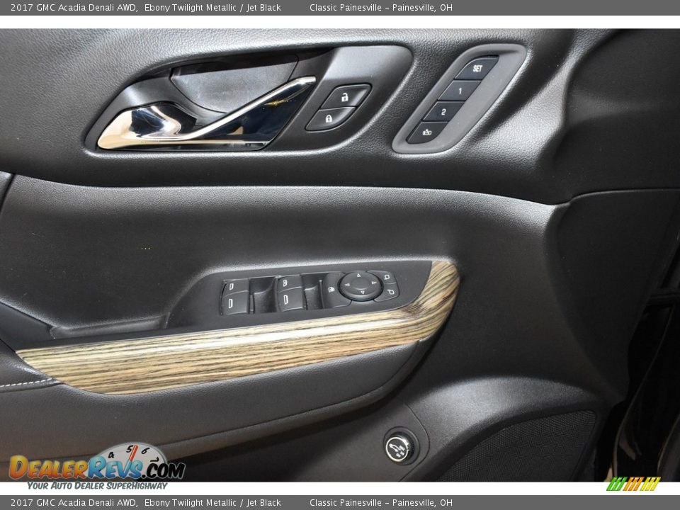 2017 GMC Acadia Denali AWD Ebony Twilight Metallic / Jet Black Photo #11