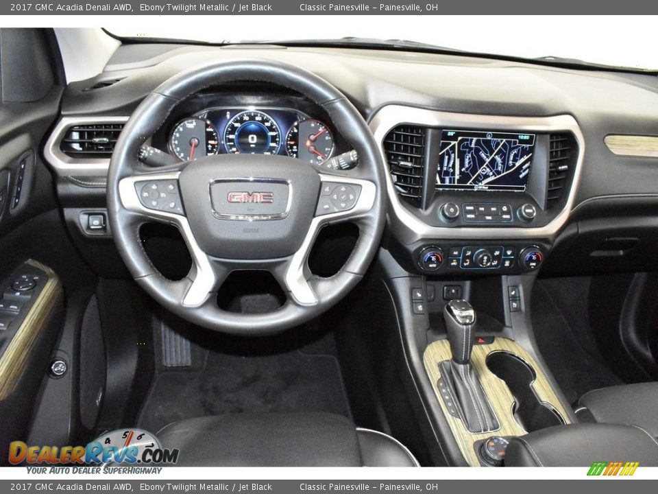 2017 GMC Acadia Denali AWD Ebony Twilight Metallic / Jet Black Photo #12