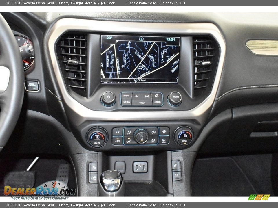 2017 GMC Acadia Denali AWD Ebony Twilight Metallic / Jet Black Photo #13