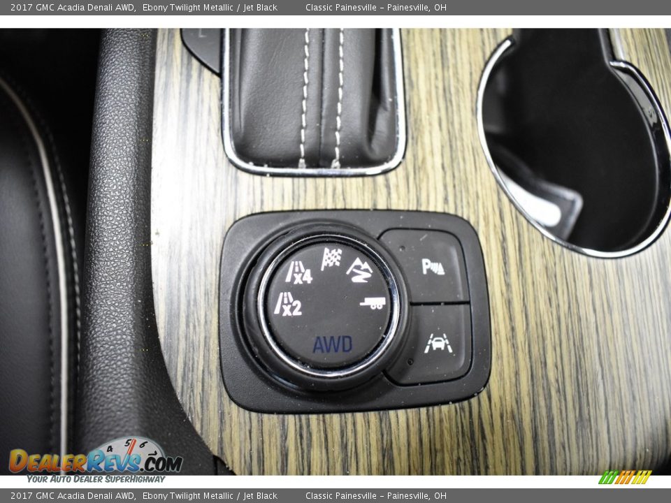 2017 GMC Acadia Denali AWD Ebony Twilight Metallic / Jet Black Photo #14