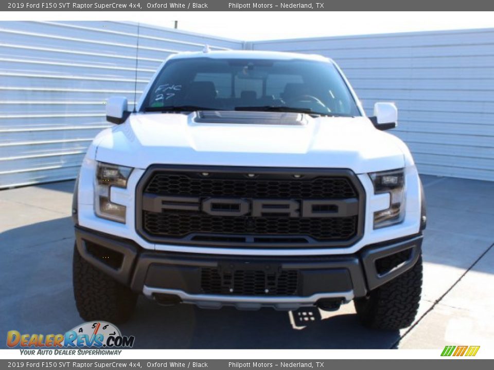 2019 Ford F150 SVT Raptor SuperCrew 4x4 Oxford White / Black Photo #3