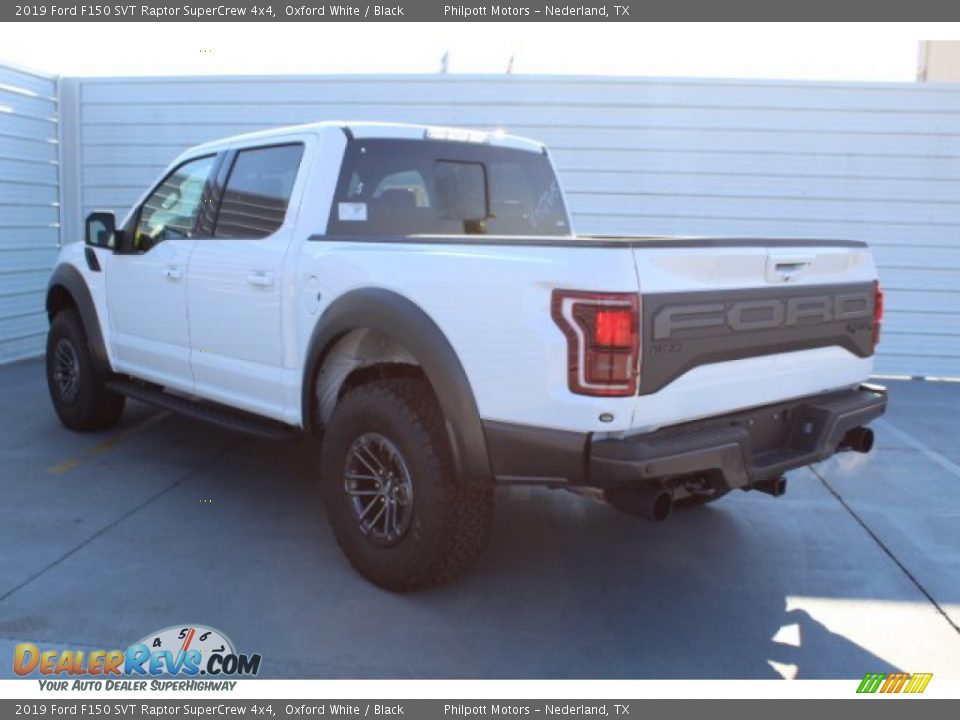 2019 Ford F150 SVT Raptor SuperCrew 4x4 Oxford White / Black Photo #5