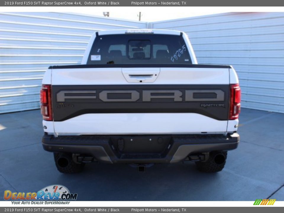 2019 Ford F150 SVT Raptor SuperCrew 4x4 Oxford White / Black Photo #6