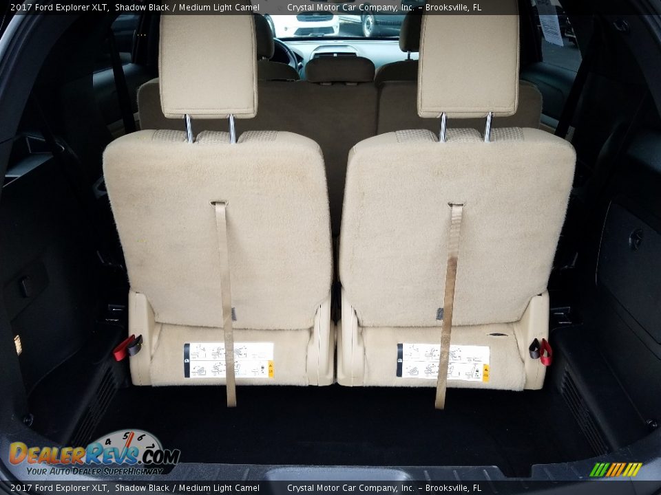 2017 Ford Explorer XLT Shadow Black / Medium Light Camel Photo #19