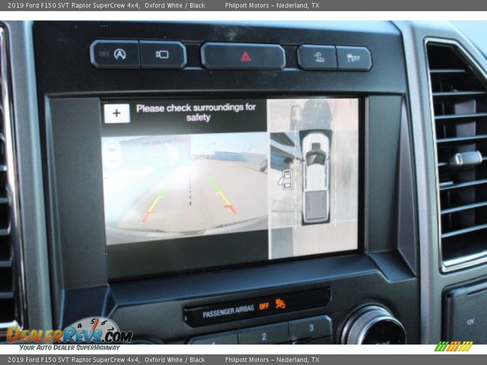 2019 Ford F150 SVT Raptor SuperCrew 4x4 Oxford White / Black Photo #12