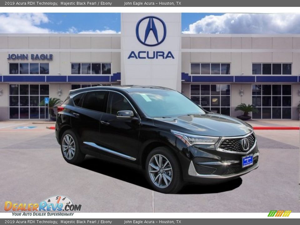 2019 Acura RDX Technology Majestic Black Pearl / Ebony Photo #1