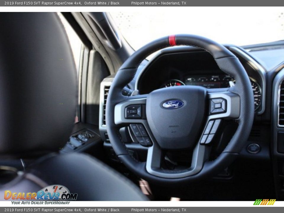 2019 Ford F150 SVT Raptor SuperCrew 4x4 Oxford White / Black Photo #27