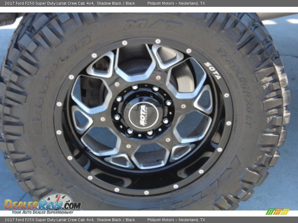 2017 Ford F250 Super Duty Lariat Crew Cab 4x4 Shadow Black / Black Photo #11