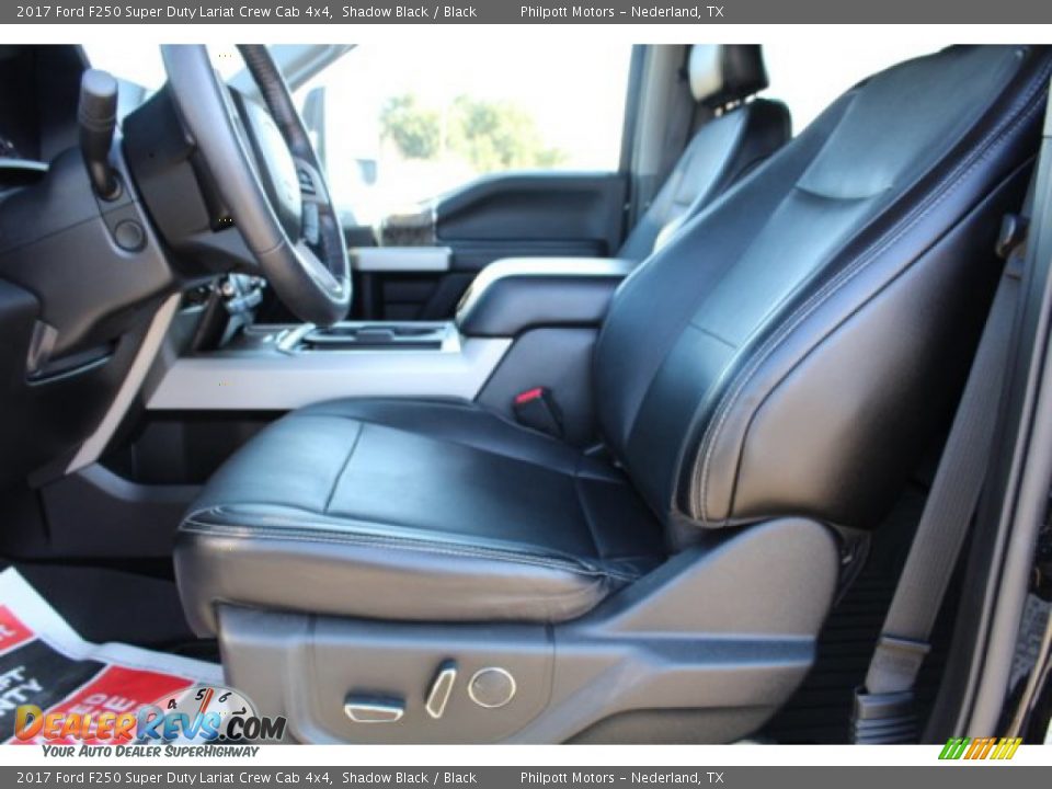 2017 Ford F250 Super Duty Lariat Crew Cab 4x4 Shadow Black / Black Photo #15